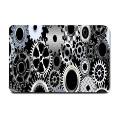 Gears Technology Steel Mechanical Chain Iron Small Doormat  by Mariart