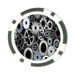 Gears Technology Steel Mechanical Chain Iron Poker Chip Card Guard by Mariart