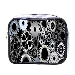 Gears Technology Steel Mechanical Chain Iron Mini Toiletries Bags by Mariart