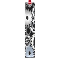 Gears Technology Steel Mechanical Chain Iron Large Book Marks by Mariart