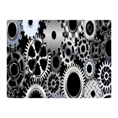 Gears Technology Steel Mechanical Chain Iron Double Sided Flano Blanket (mini)  by Mariart