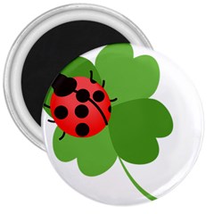 Insect Flower Floral Animals Green Red 3  Magnets