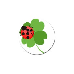 Insect Flower Floral Animals Green Red Golf Ball Marker (4 Pack) by Mariart