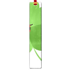 Insect Flower Floral Animals Green Red Large Book Marks by Mariart