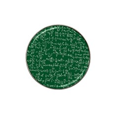 Formula Number Green Board Hat Clip Ball Marker (10 Pack) by Mariart