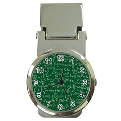 Formula Number Green Board Money Clip Watches by Mariart