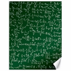 Formula Number Green Board Canvas 18  X 24   by Mariart