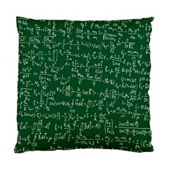 Formula Number Green Board Standard Cushion Case (two Sides) by Mariart