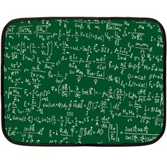 Formula Number Green Board Fleece Blanket (mini) by Mariart