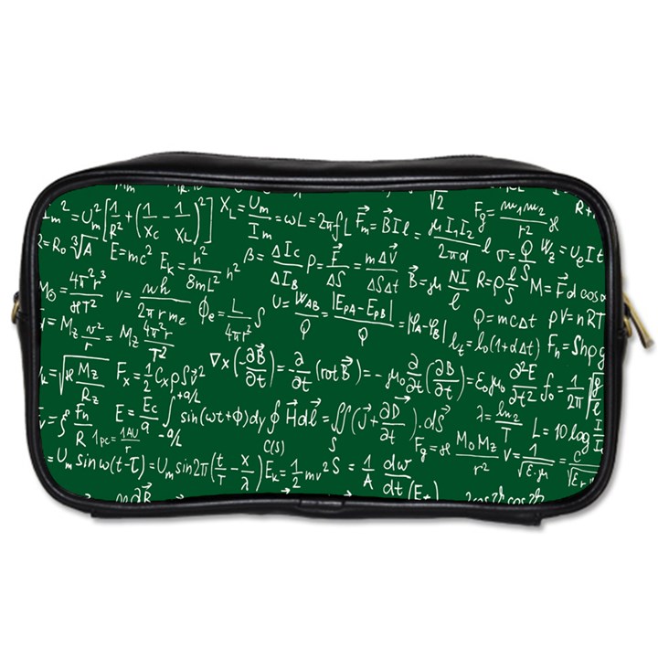 Formula Number Green Board Toiletries Bags