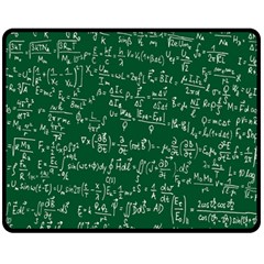 Formula Number Green Board Fleece Blanket (medium)  by Mariart