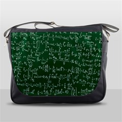 Formula Number Green Board Messenger Bags by Mariart