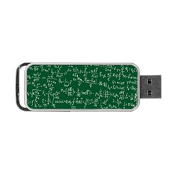 Formula Number Green Board Portable Usb Flash (two Sides) by Mariart