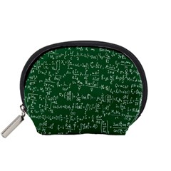 Formula Number Green Board Accessory Pouches (small)  by Mariart