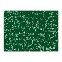 Formula Number Green Board Double Sided Flano Blanket (mini)  by Mariart