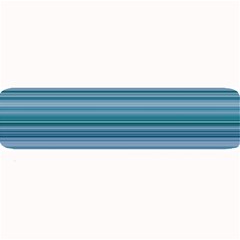 Horizontal Line Blue Large Bar Mats by Mariart