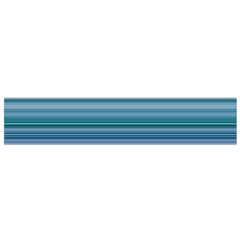 Horizontal Line Blue Flano Scarf (small) by Mariart