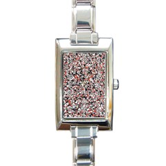 Hurley Mix Electric Electric Red Blend Rectangle Italian Charm Watch by Mariart