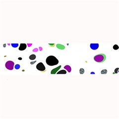 Colorful Random Blobs Background Large Bar Mats by Nexatart