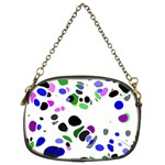 Colorful Random Blobs Background Chain Purses (Two Sides)  Front