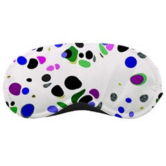 Colorful Random Blobs Background Sleeping Masks by Nexatart