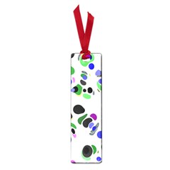 Colorful Random Blobs Background Small Book Marks by Nexatart