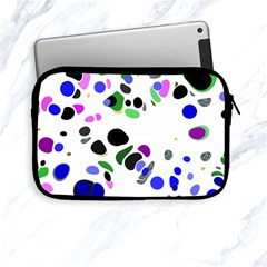 Colorful Random Blobs Background Apple Ipad Mini Zipper Cases by Nexatart