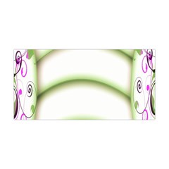 Abstract Background Yoga Headband