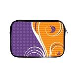 Leaf Polka Dot Purple Orange Apple MacBook Pro 15  Zipper Case Front