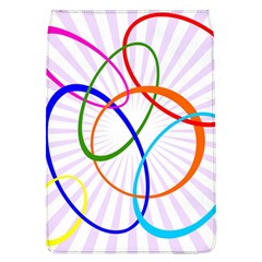 Abstract Background With Interlocking Oval Shapes Flap Covers (l)  by Nexatart