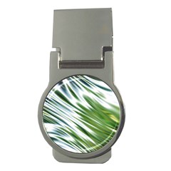 Fluorescent Flames Background Light Effect Abstract Money Clips (round)  by Nexatart