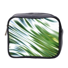 Fluorescent Flames Background Light Effect Abstract Mini Toiletries Bag 2-side by Nexatart