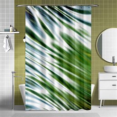 Fluorescent Flames Background Light Effect Abstract Shower Curtain 48  X 72  (small)  by Nexatart