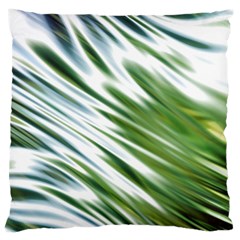 Fluorescent Flames Background Light Effect Abstract Large Cushion Case (two Sides) by Nexatart