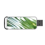 Fluorescent Flames Background Light Effect Abstract Portable USB Flash (Two Sides) Back