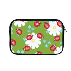 Insect Flower Floral Animals Star Green Red Sunflower Apple Macbook Pro 13  Zipper Case by Mariart