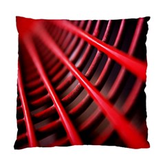 Abstract Of A Red Metal Chair Standard Cushion Case (one Side) by Nexatart