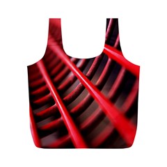 Abstract Of A Red Metal Chair Full Print Recycle Bags (m)  by Nexatart