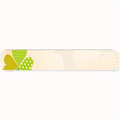 Leaf Polka Dot Green Flower Star Small Bar Mats by Mariart