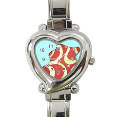 Make Bedroom Unique Heart Italian Charm Watch by Mariart