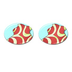 Make Bedroom Unique Cufflinks (oval) by Mariart