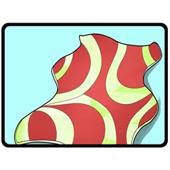 Make Bedroom Unique Double Sided Fleece Blanket (large)  by Mariart