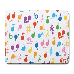 Musical Notes Large Mousepads