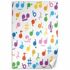 Musical Notes Canvas 20  x 30  