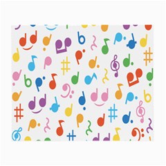 Musical Notes Small Glasses Cloth (2-Side)