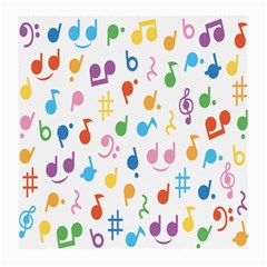 Musical Notes Medium Glasses Cloth