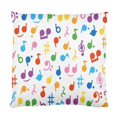 Musical Notes Standard Cushion Case (Two Sides)