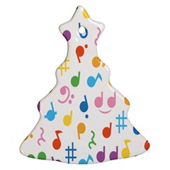 Musical Notes Ornament (Christmas Tree) 