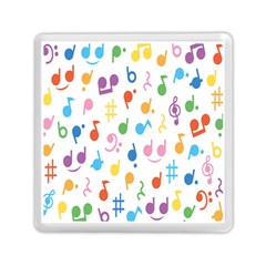 Musical Notes Memory Card Reader (Square) 