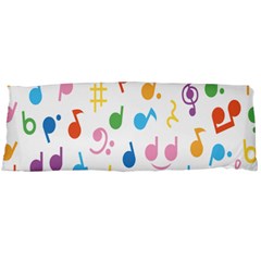 Musical Notes Body Pillow Case (Dakimakura)